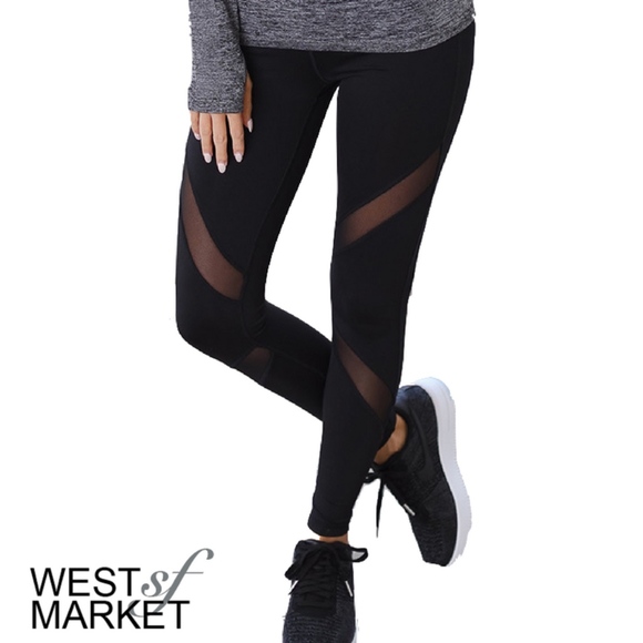 West Market SF Pants - The Hayley Mesh Legging